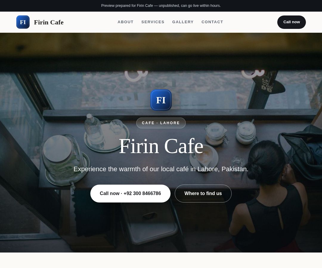 Firin Cafe