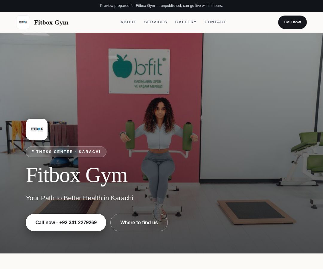 Fitbox Gym