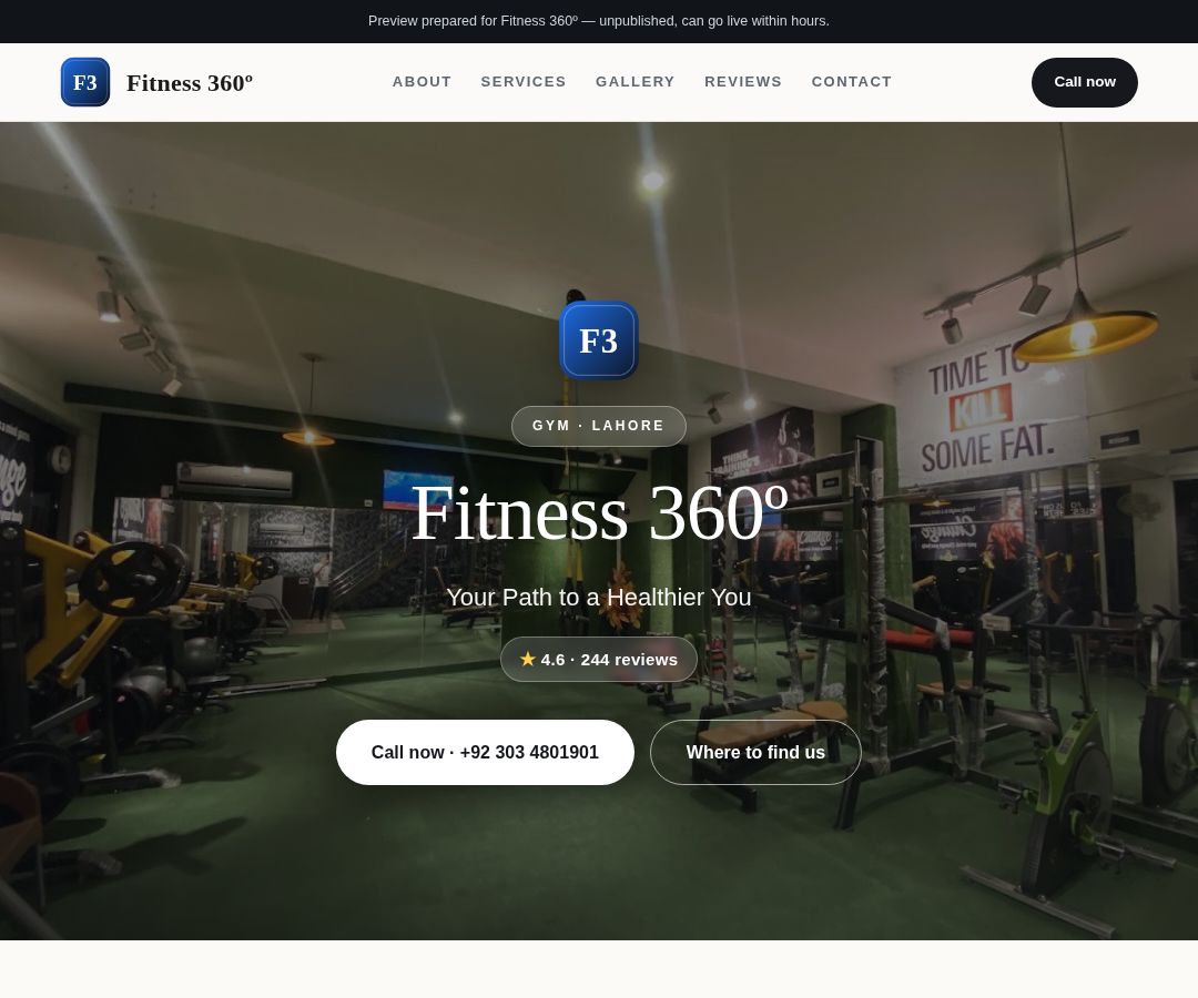 Fitness 360º