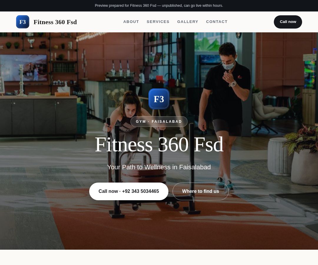 Fitness 360 Fsd