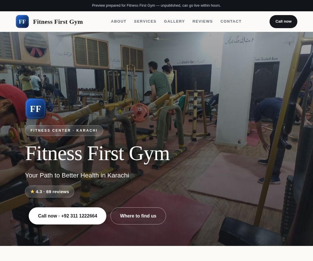Fitness First Gym