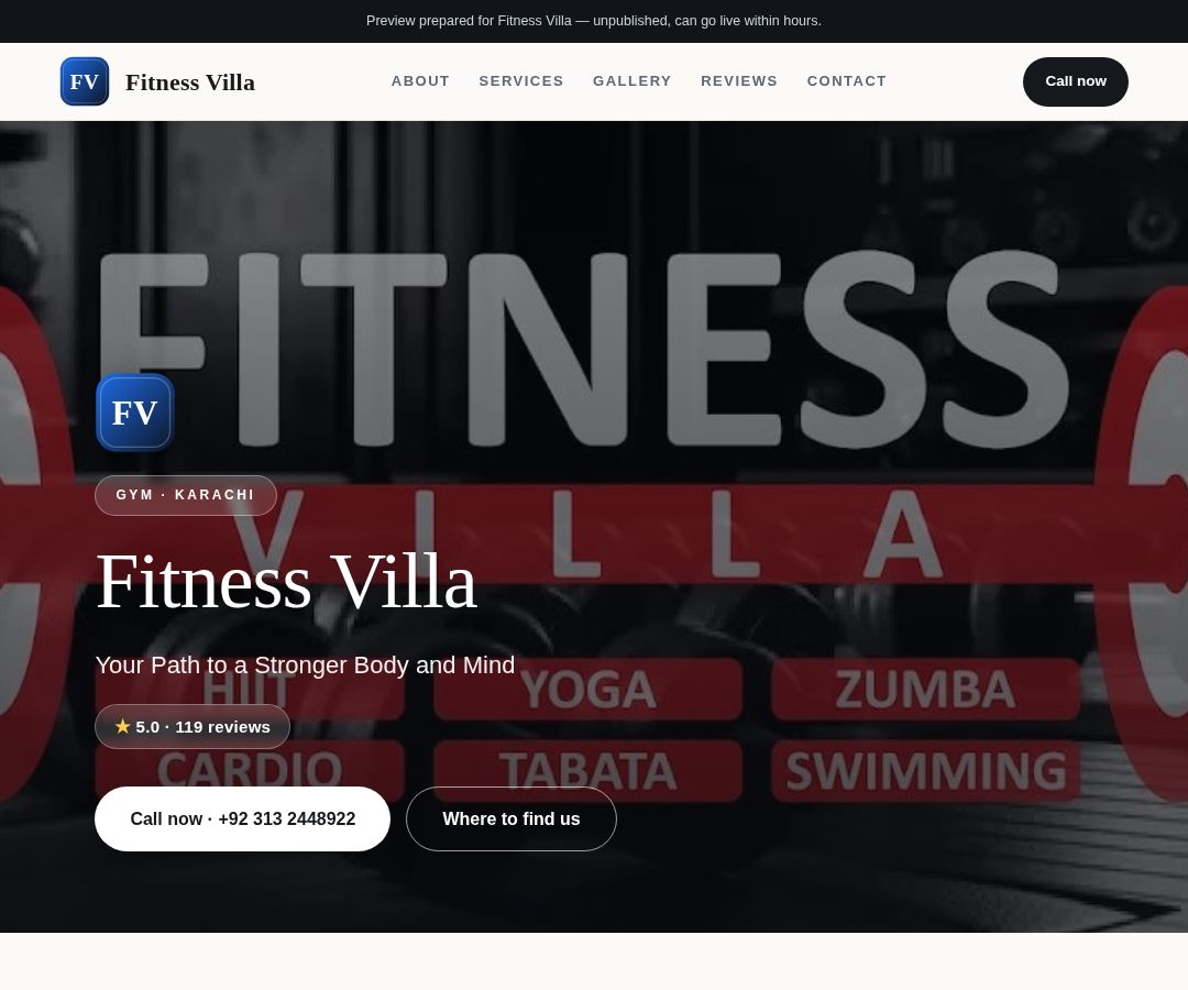 Fitness Villa