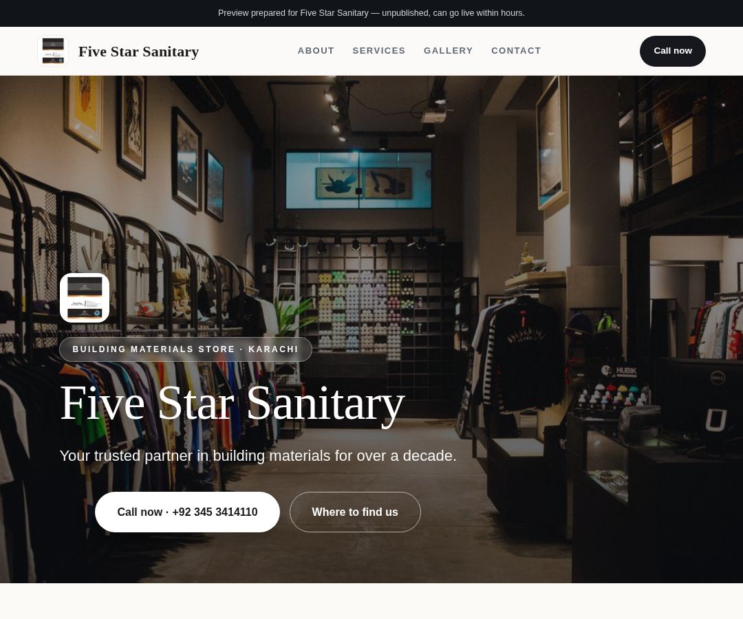 Five Star Sanitary