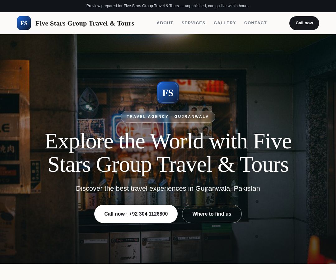 Five Stars Group Travel & Tours