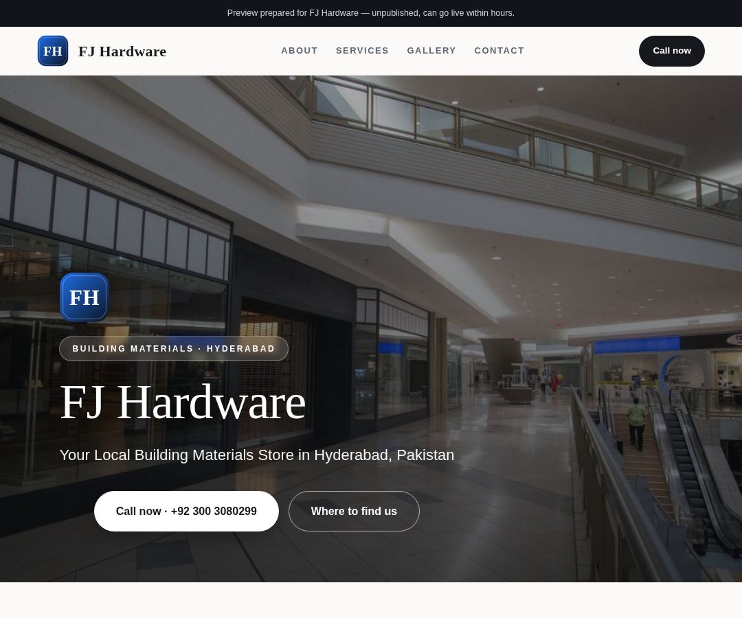 FJ Hardware