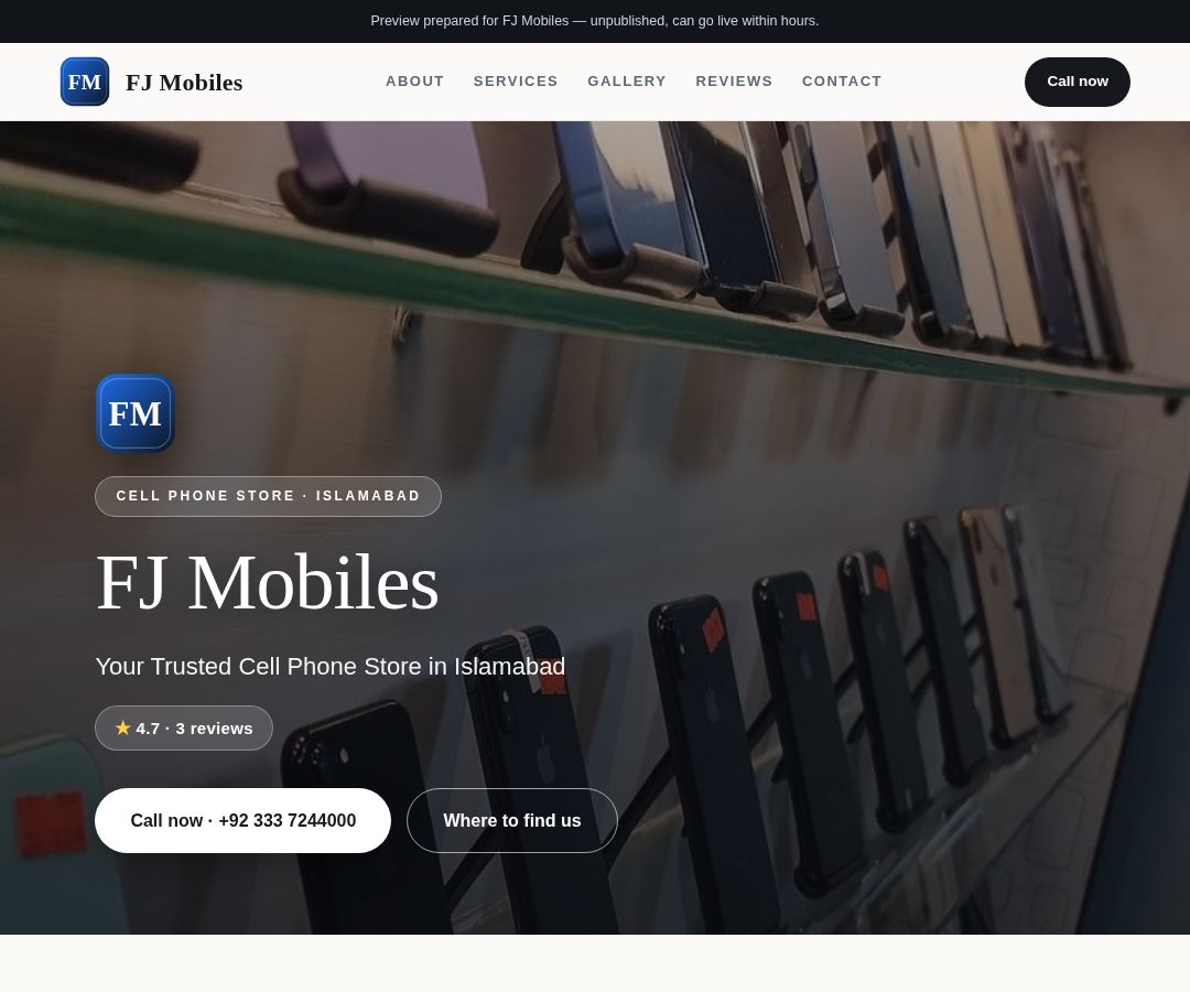 FJ Mobiles