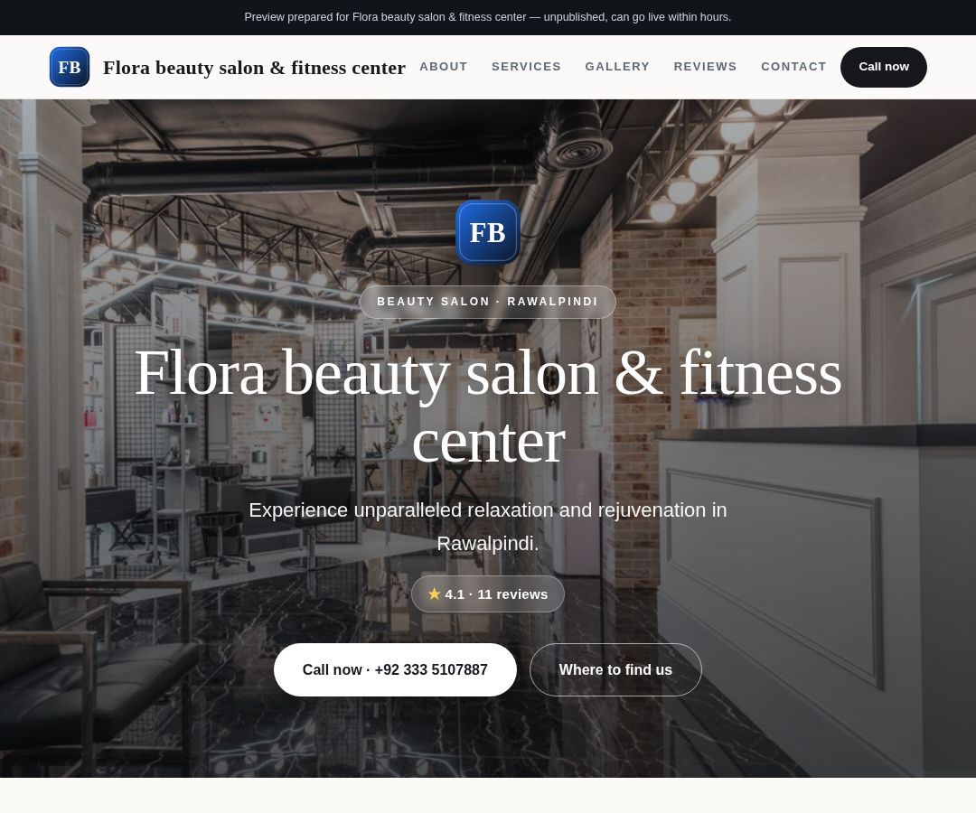 Flora beauty salon & fitness center