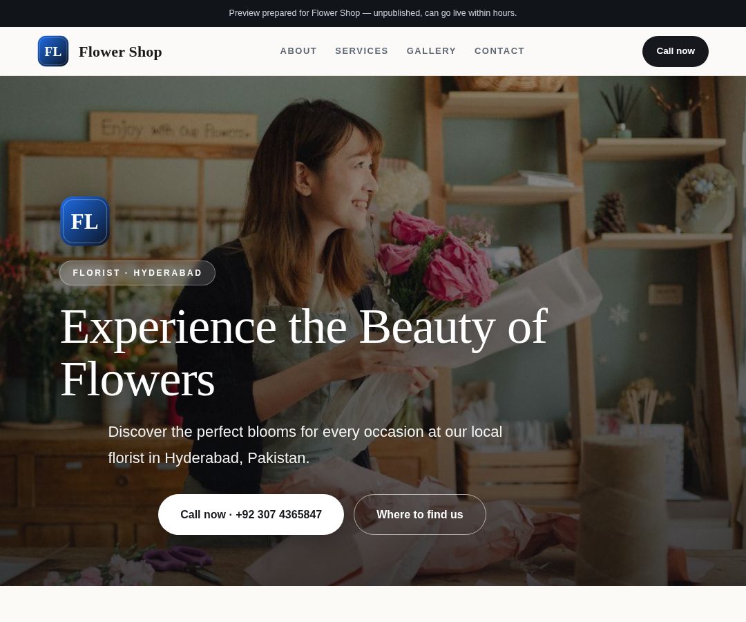 Flower Shop