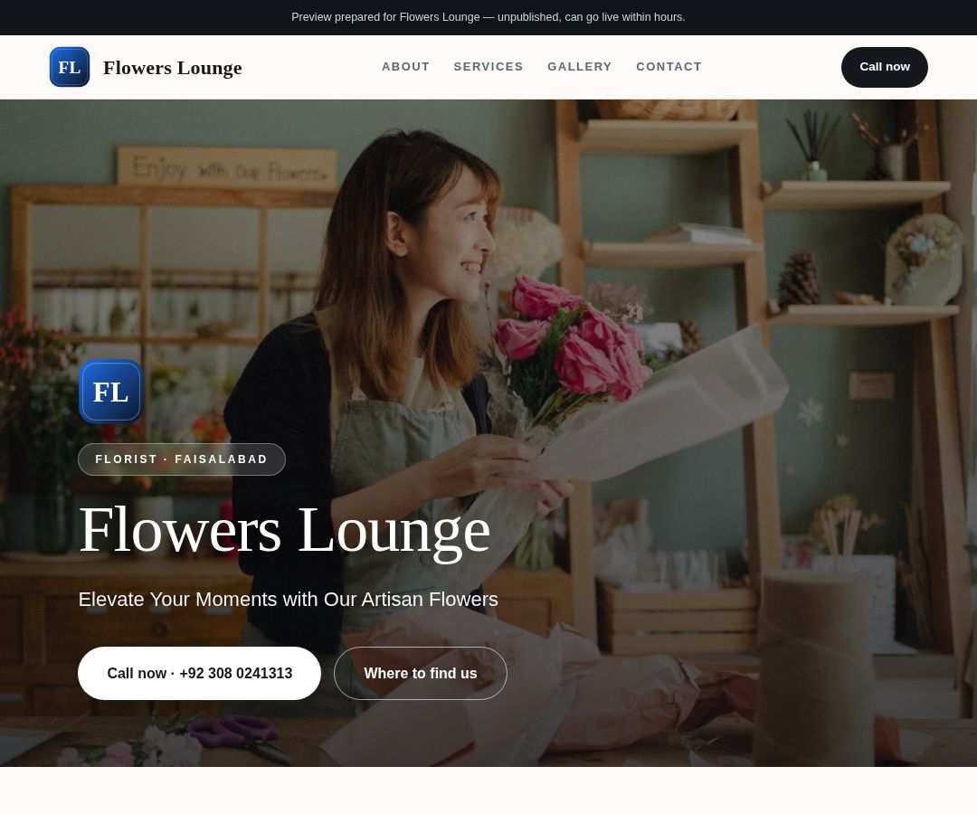 Flowers Lounge
