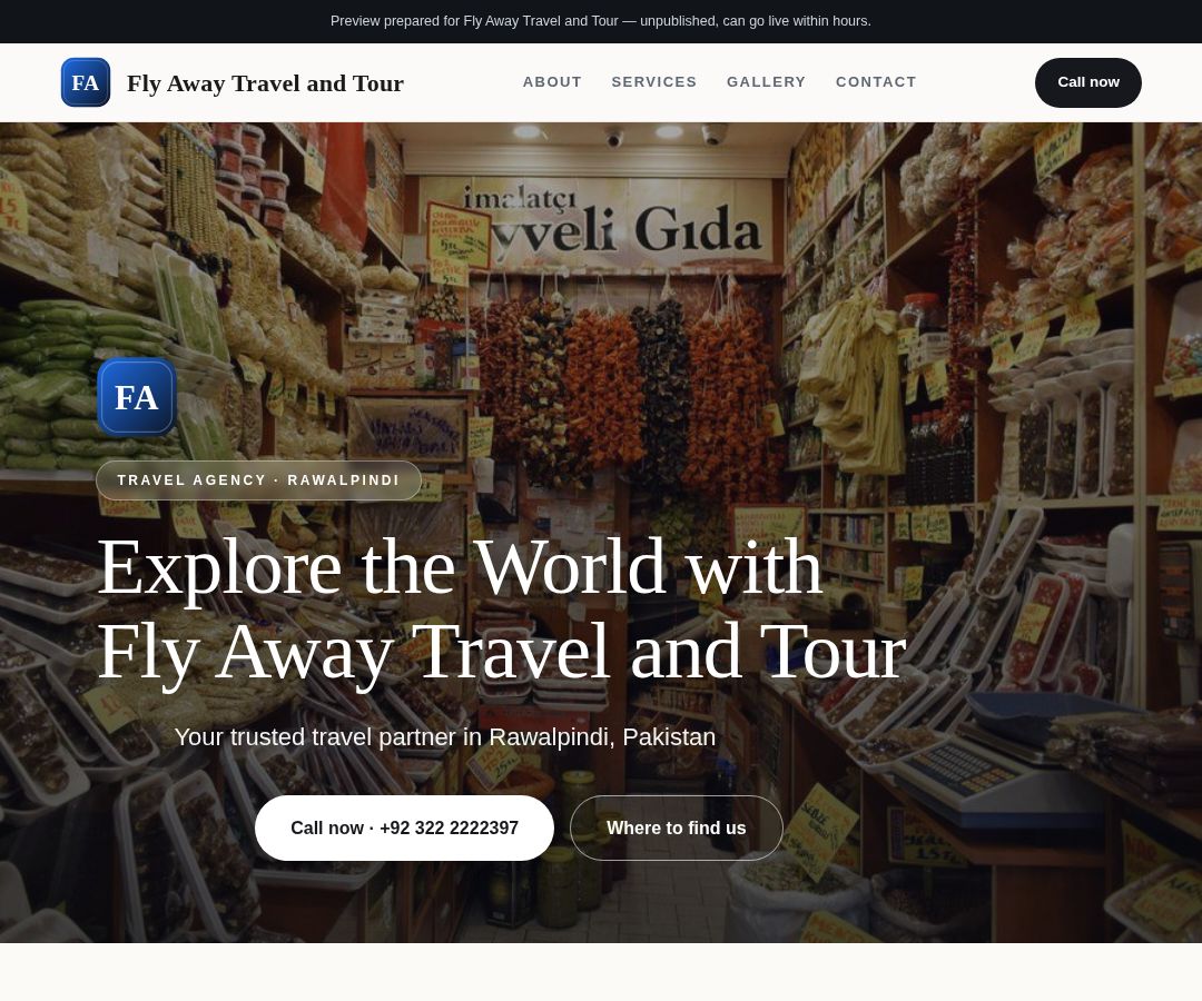 Fly Away Travel and Tour