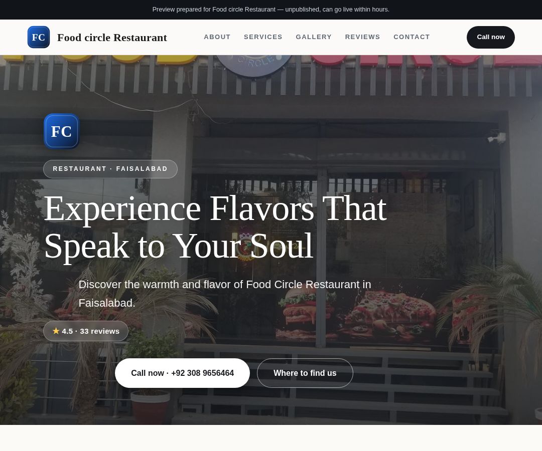 Food circle Restaurant