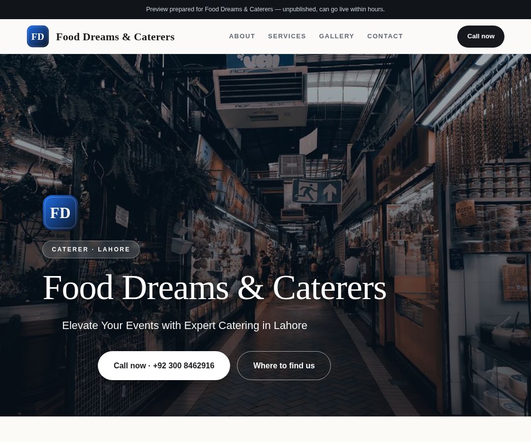 Food Dreams & Caterers