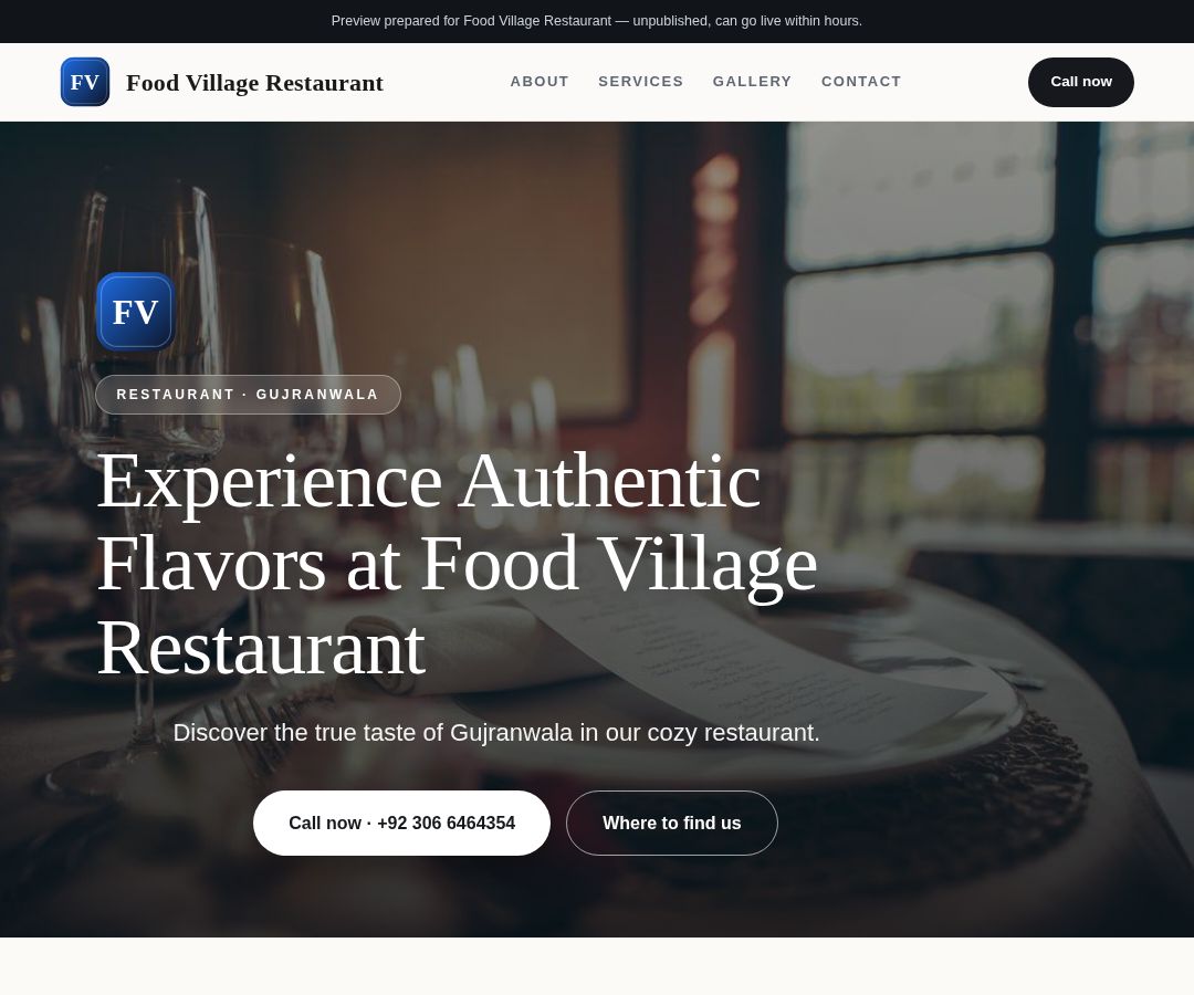 Food Village Restaurant
