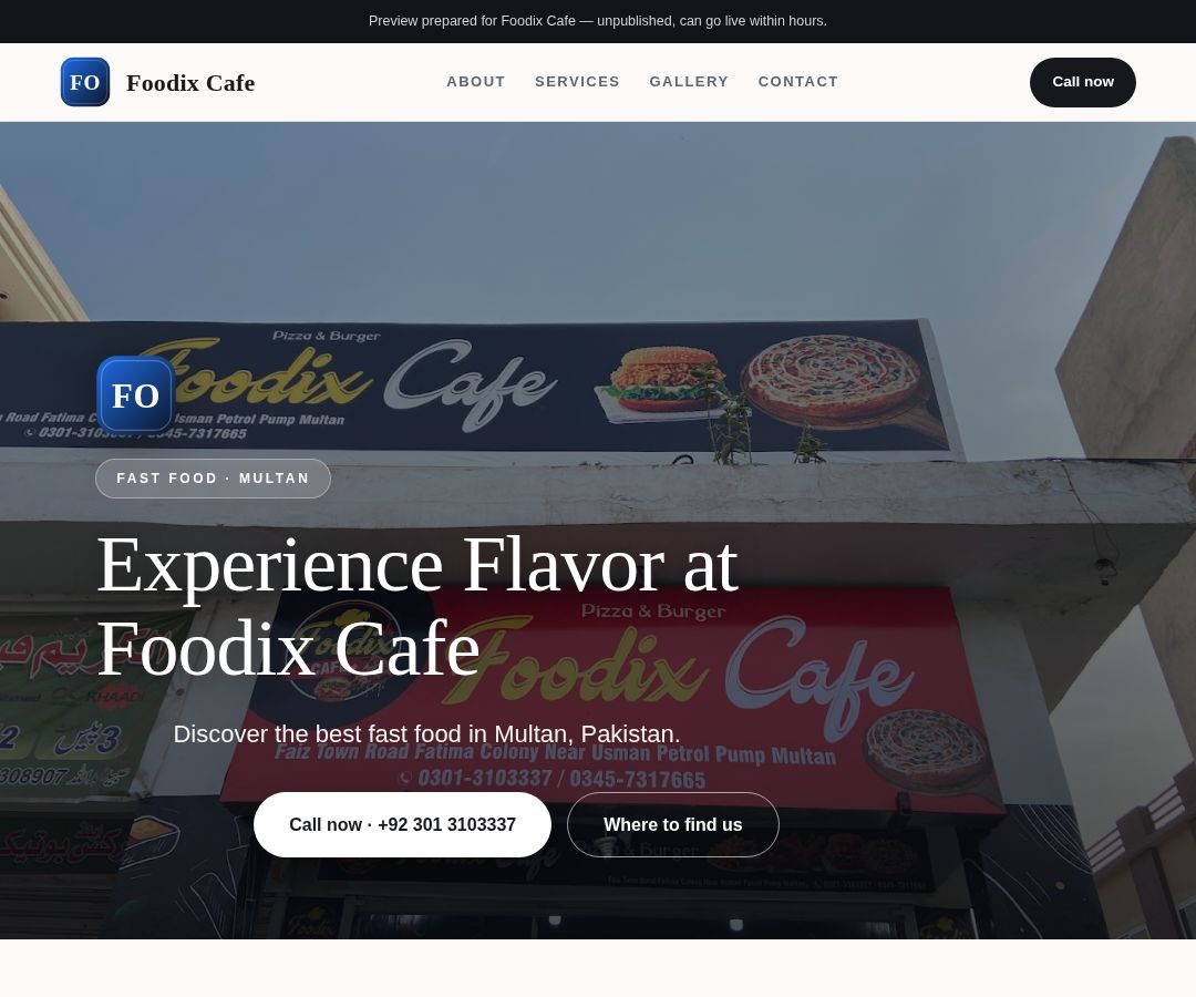 Foodix Cafe