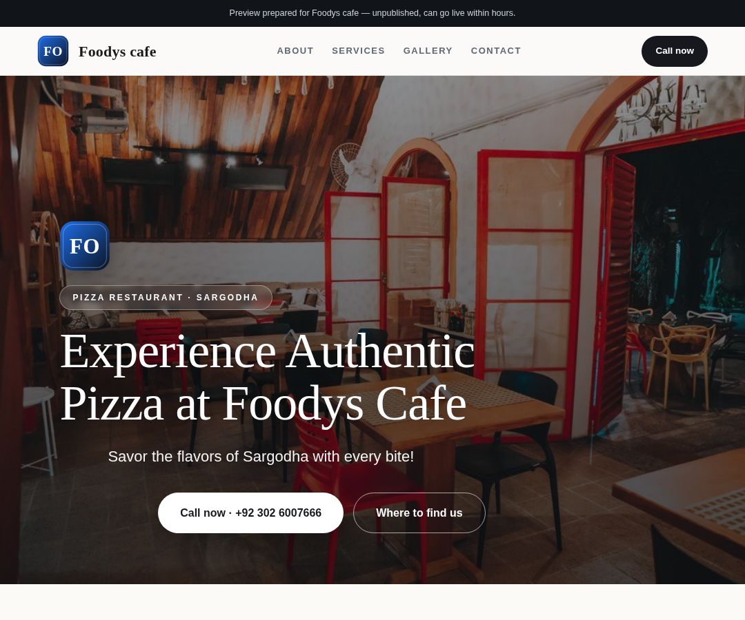 Foodys cafe