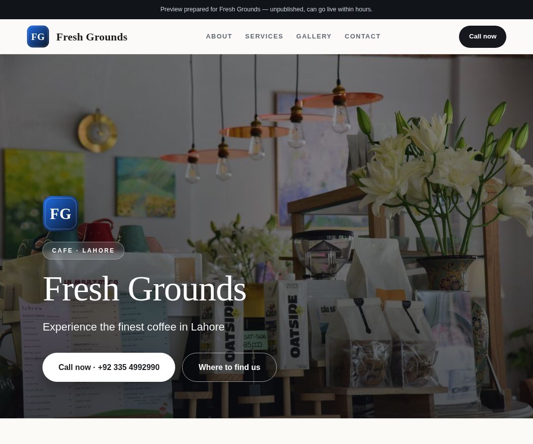 Fresh Grounds