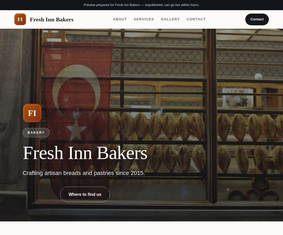 Fresh Inn Bakers