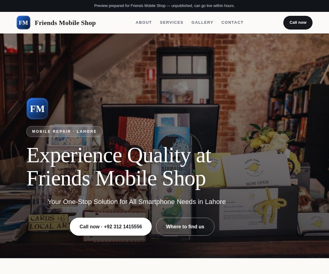 Friends Mobile Shop