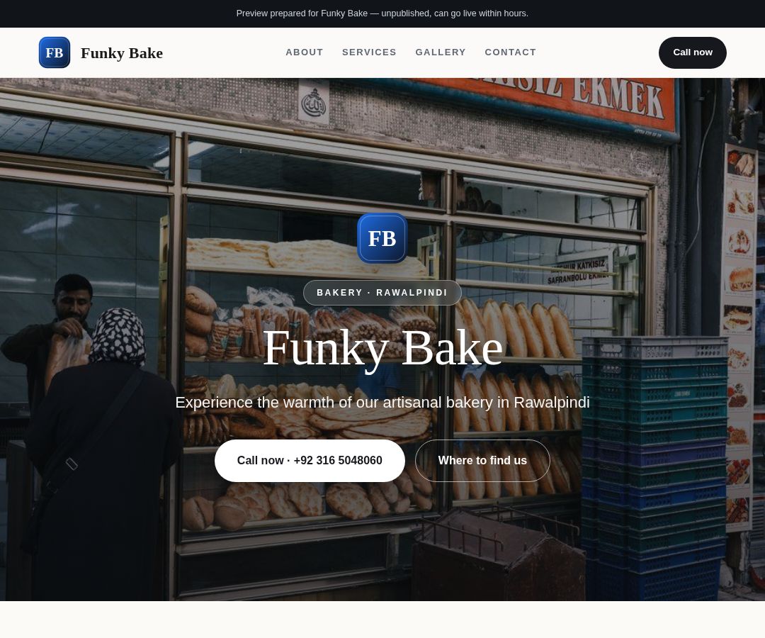 Funky Bake