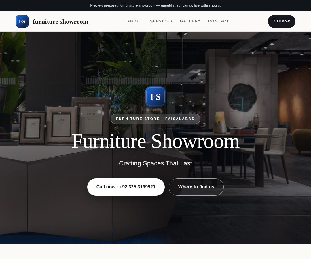 furniture showroom