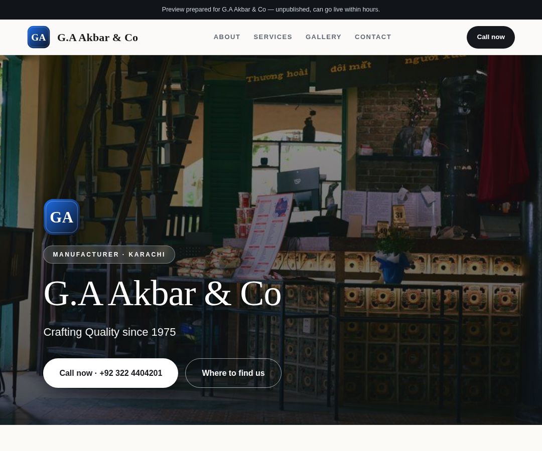 G.A Akbar & Co