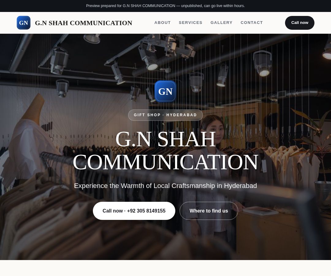 G.N SHAH COMMUNICATION