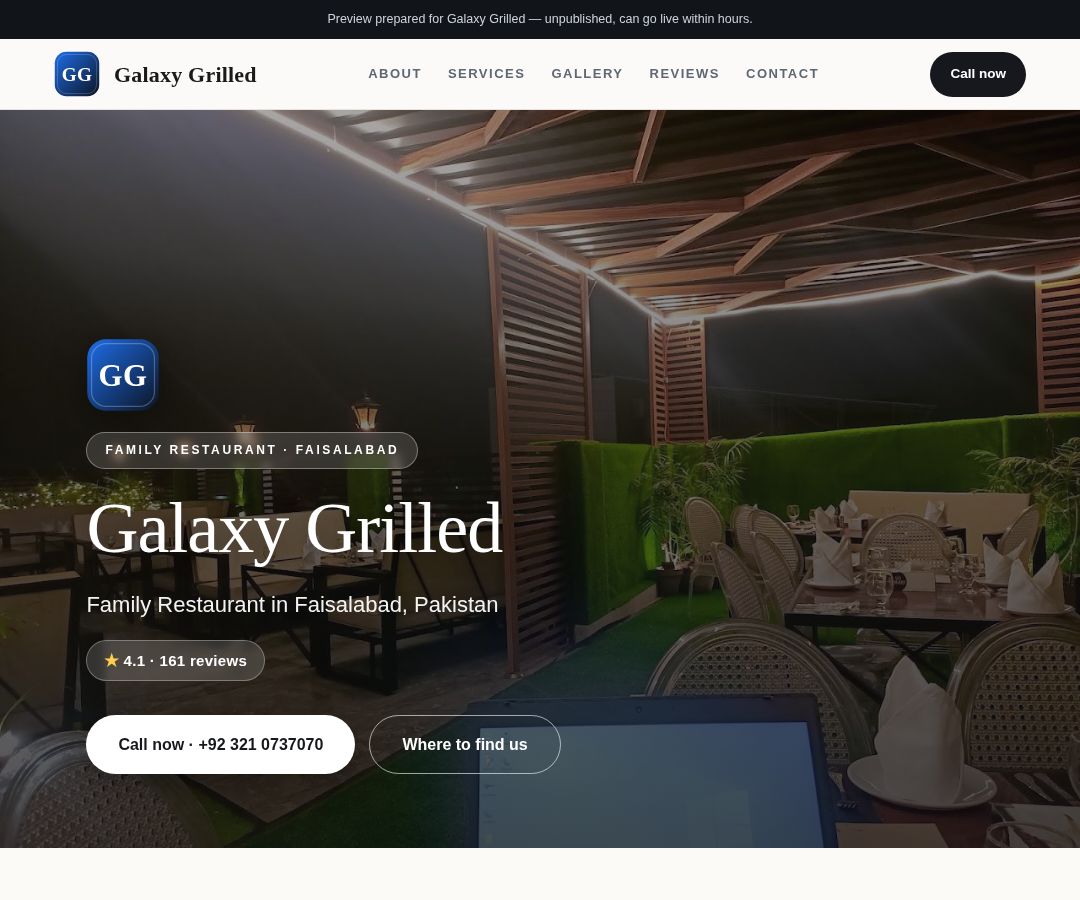 Galaxy Grilled