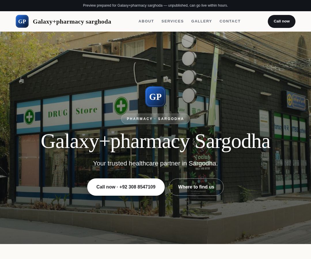 Galaxy+pharmacy sarghoda