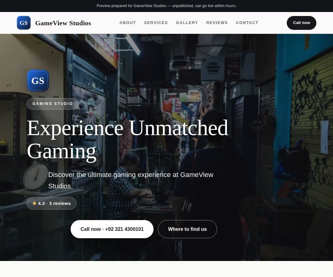 GameView Studios