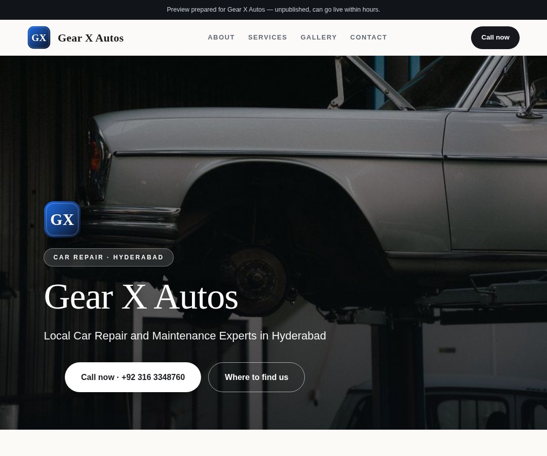 Gear X Autos