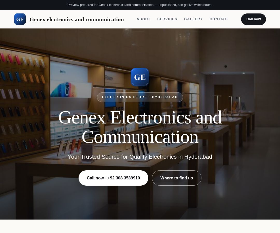 Genex electronics and communication
