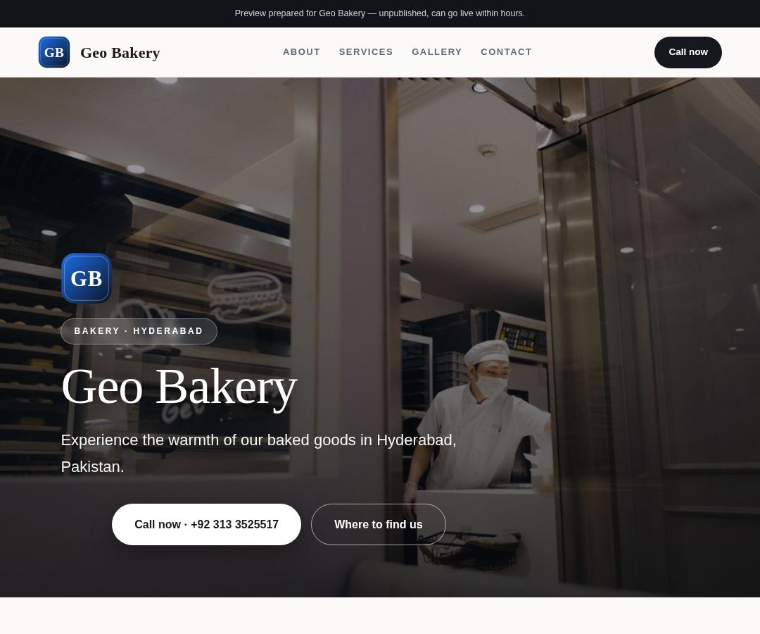 Geo Bakery