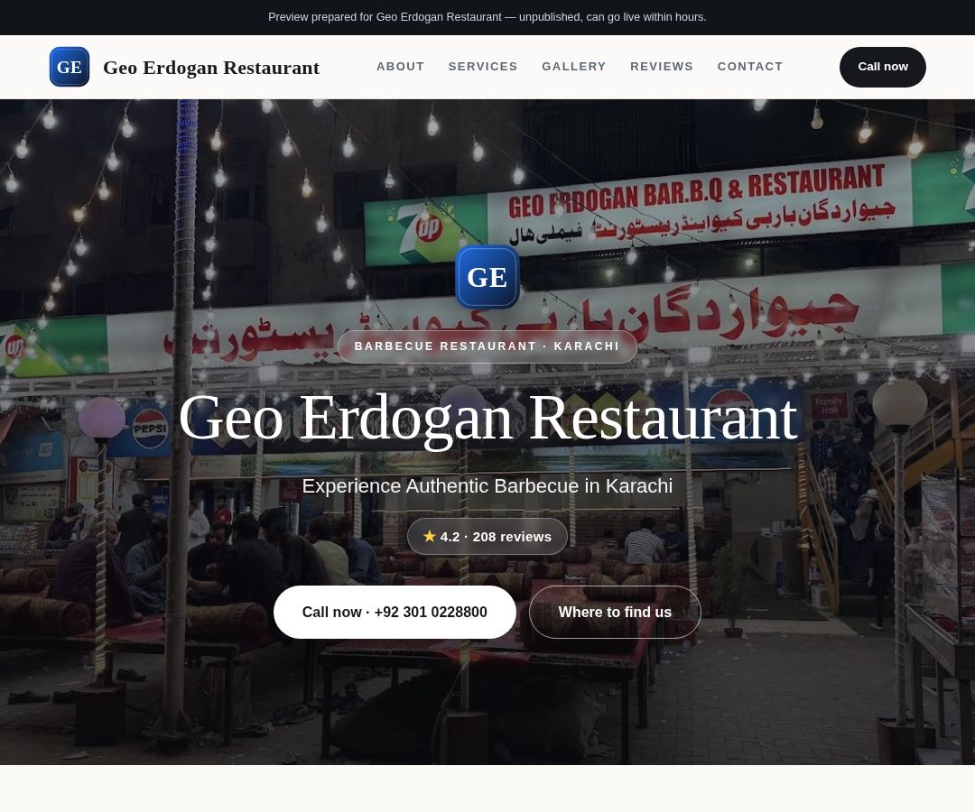 Geo Erdogan Restaurant