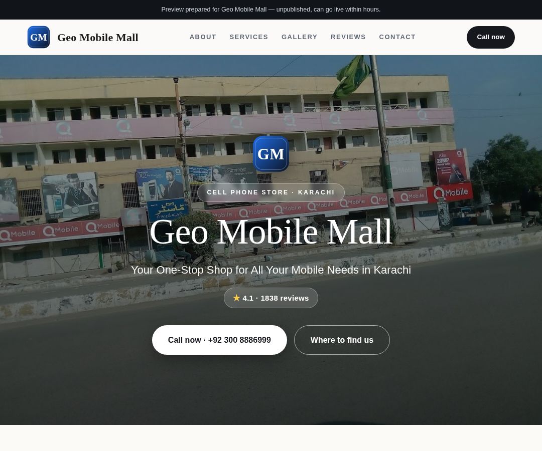 Geo Mobile Mall