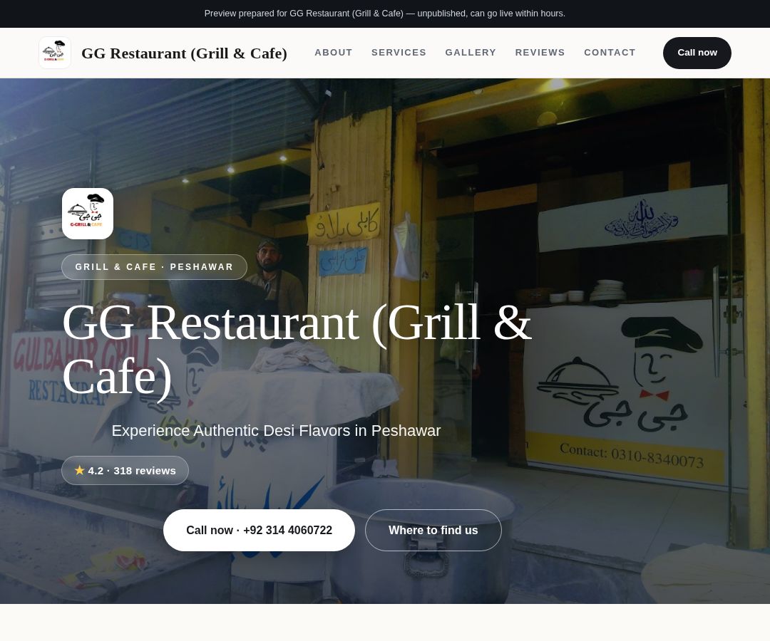 GG Restaurant (Grill & Cafe)