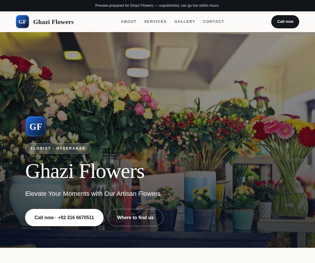 Ghazi Flowers