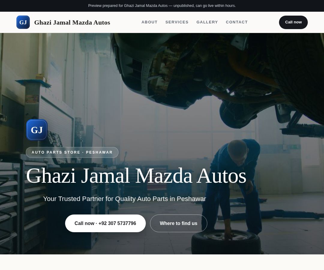 Ghazi Jamal Mazda Autos