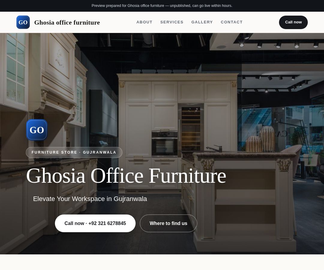Ghosia office furniture