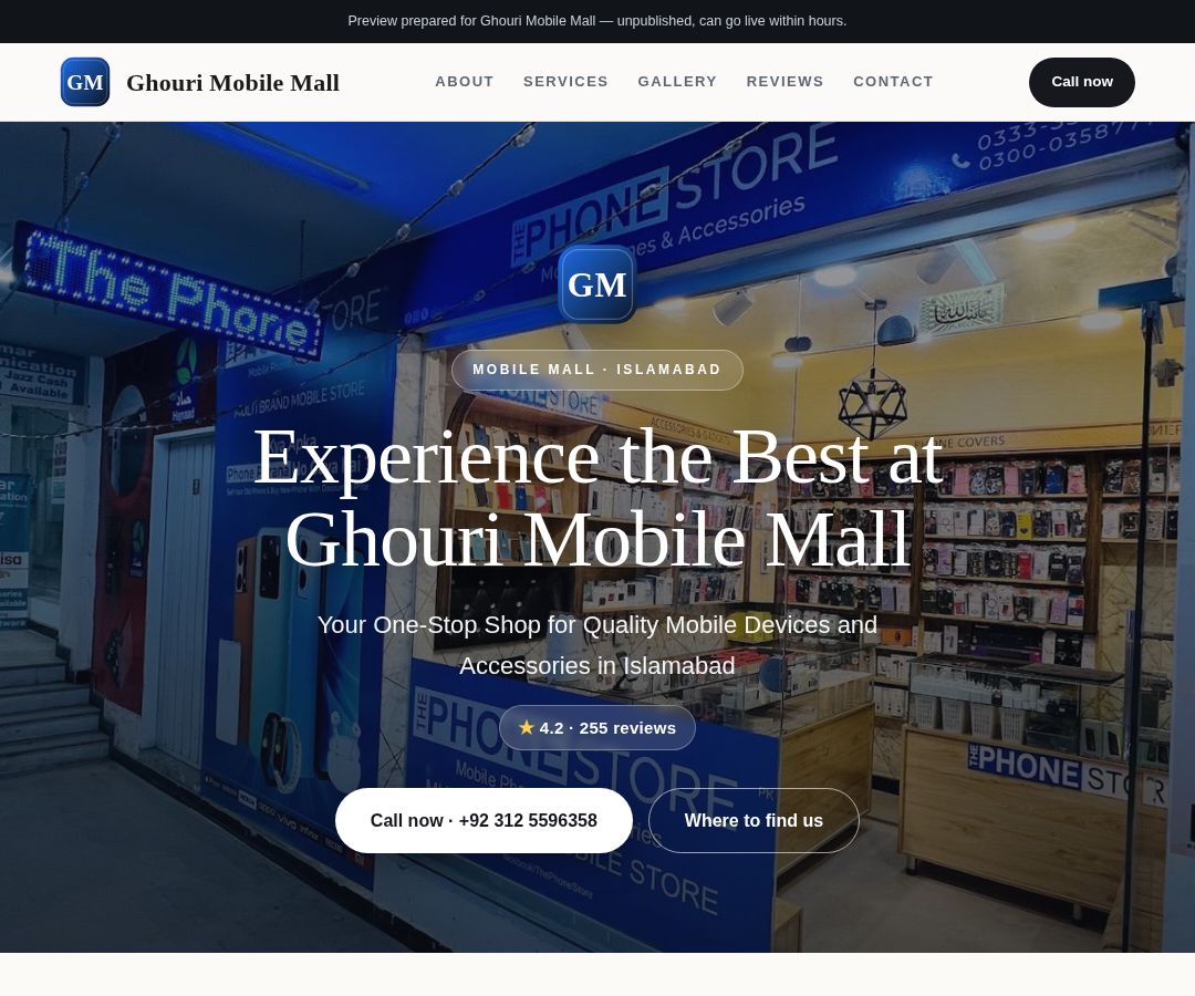 Ghouri Mobile Mall