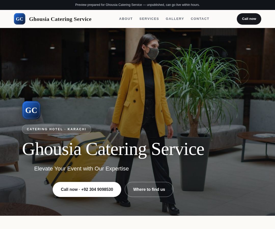 Ghousia Catering Service