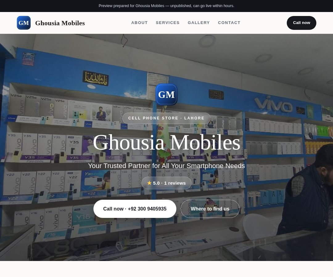 Ghousia Mobiles