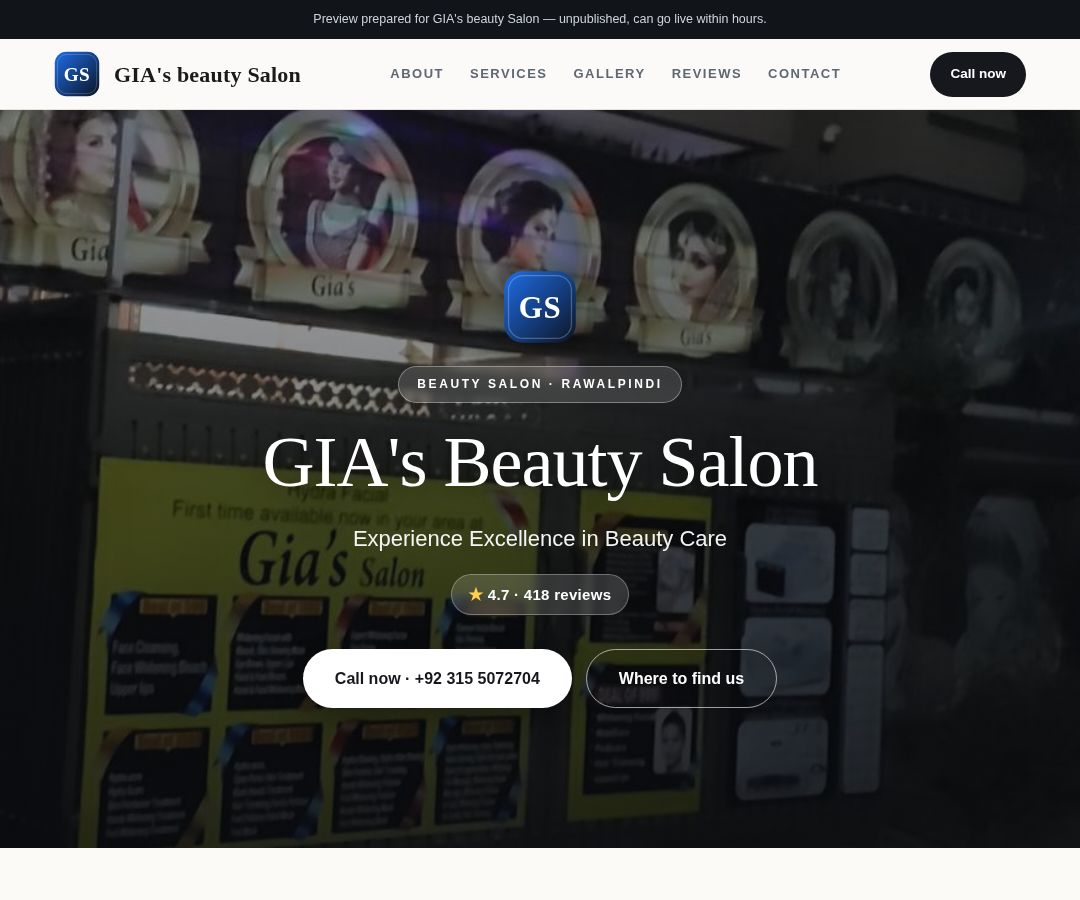 GIA's beauty Salon
