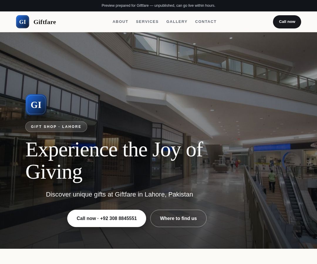 Giftfare