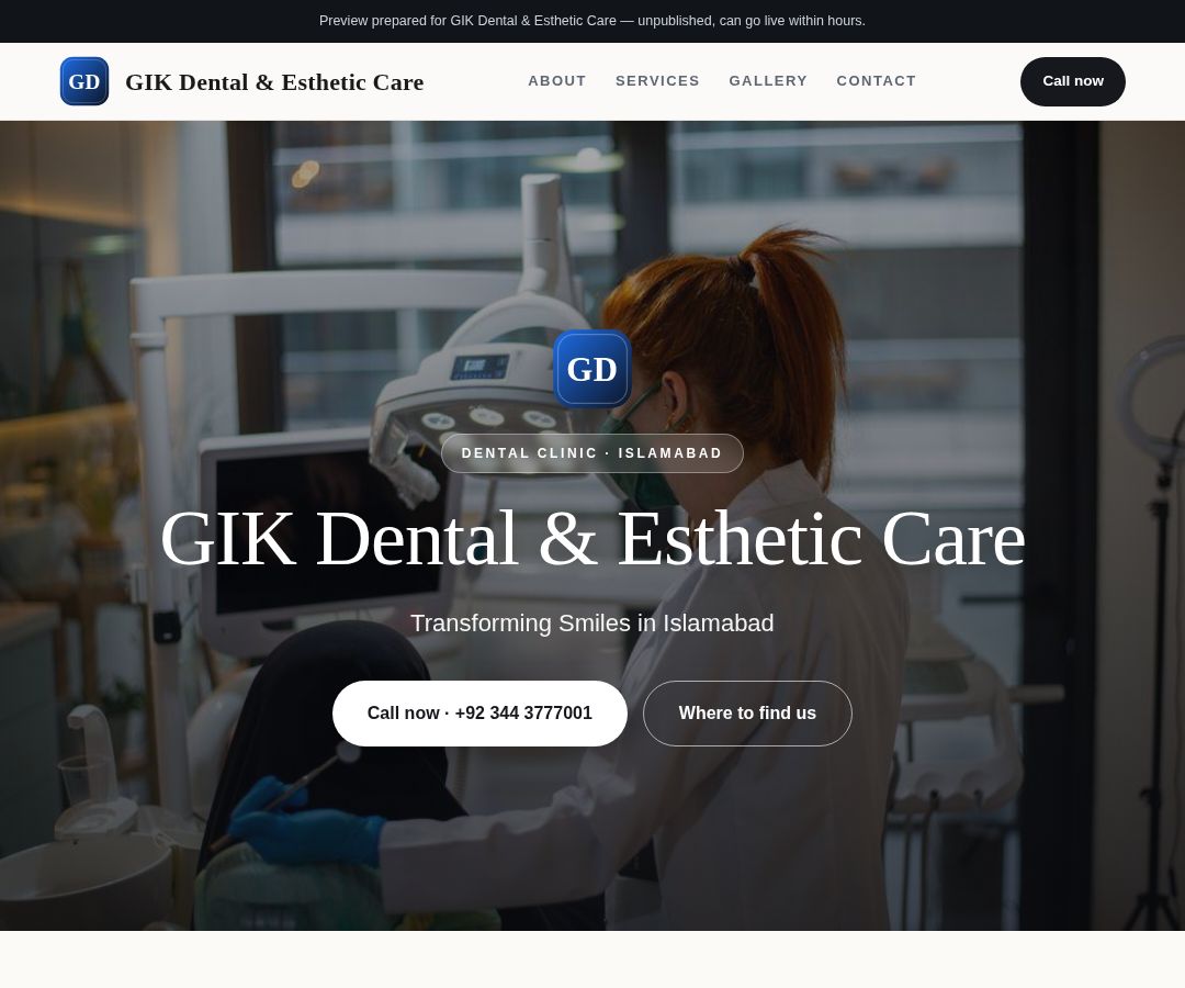 GIK Dental & Esthetic Care
