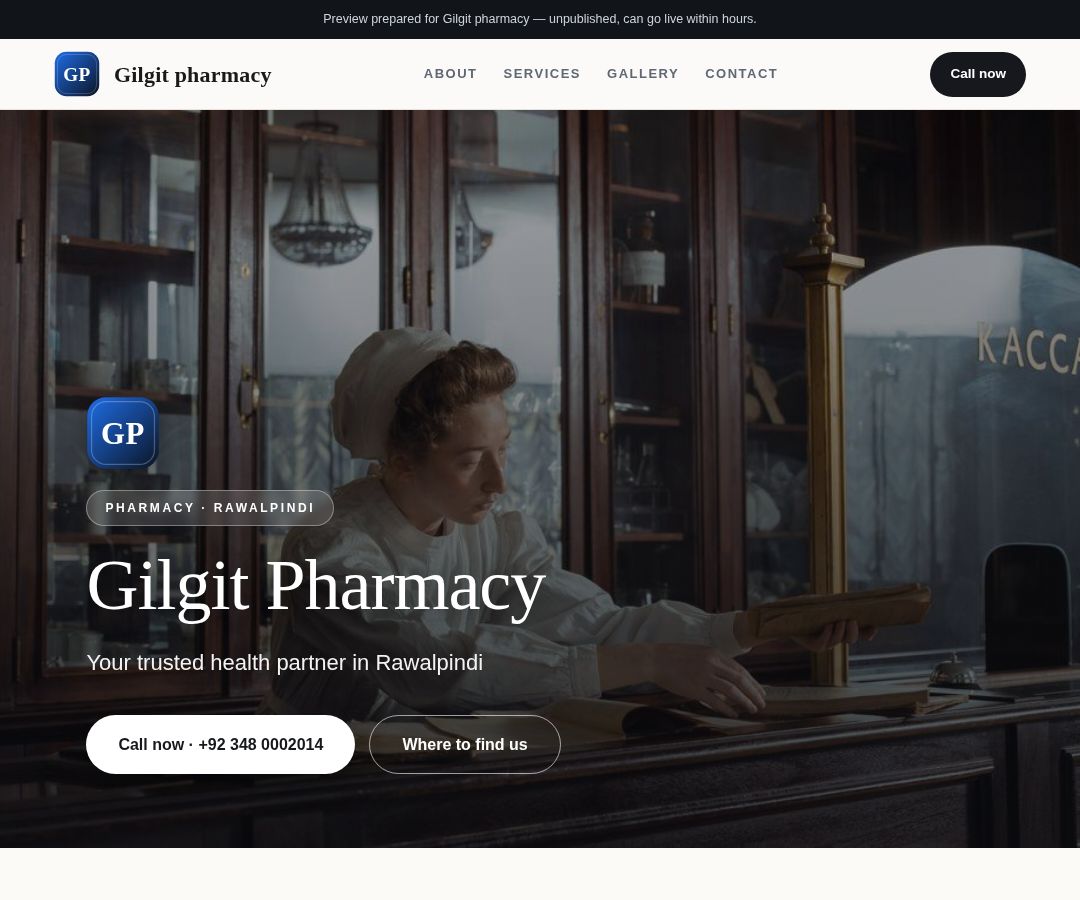 Gilgit pharmacy