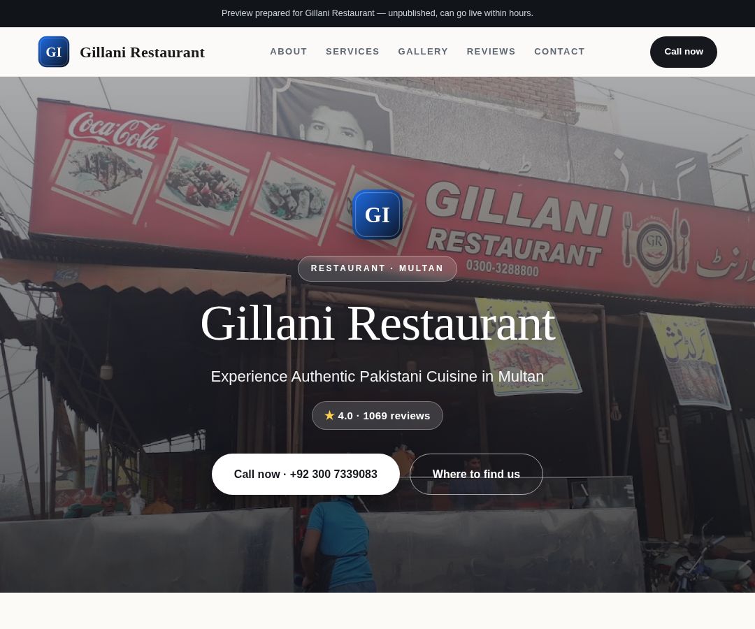 Gillani Restaurant