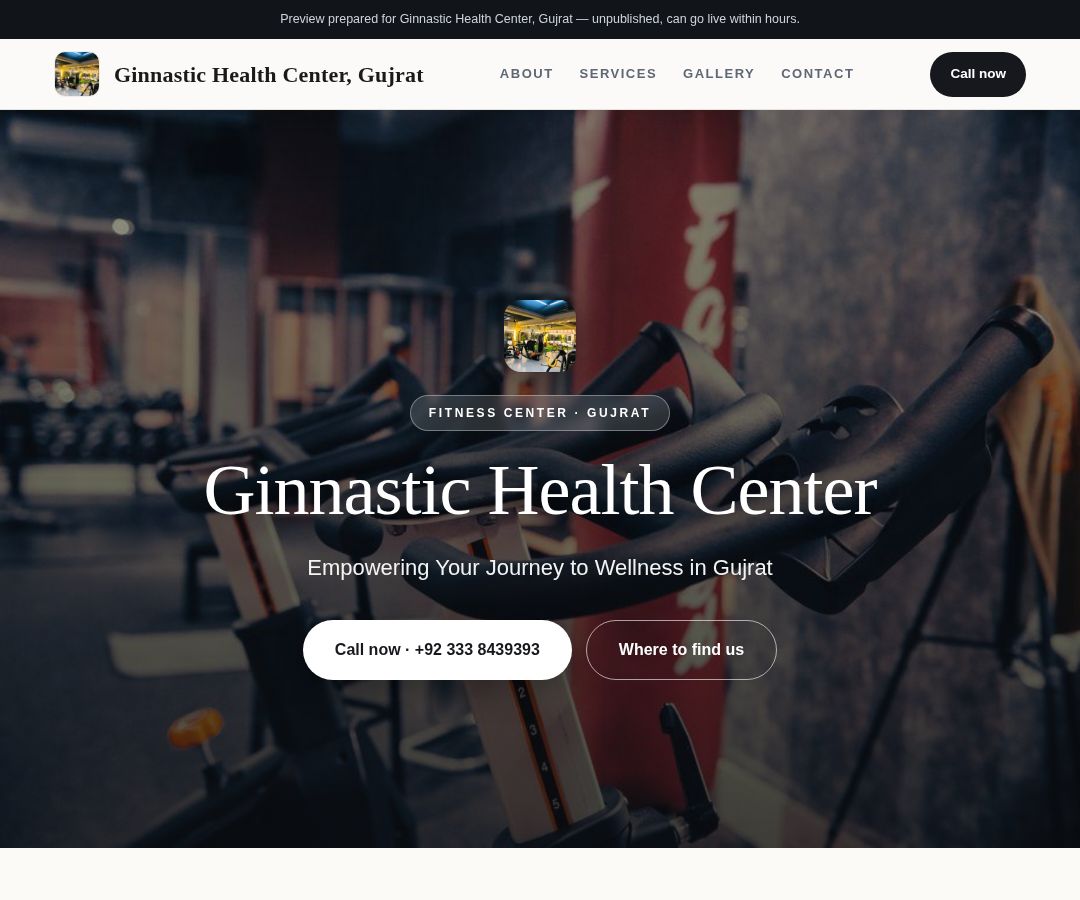 Ginnastic Health Center, Gujrat