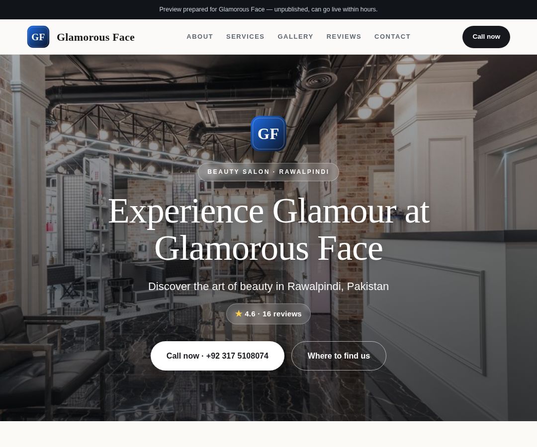 Glamorous Face