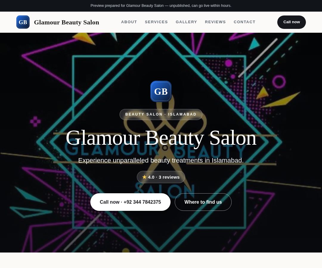Glamour Beauty Salon
