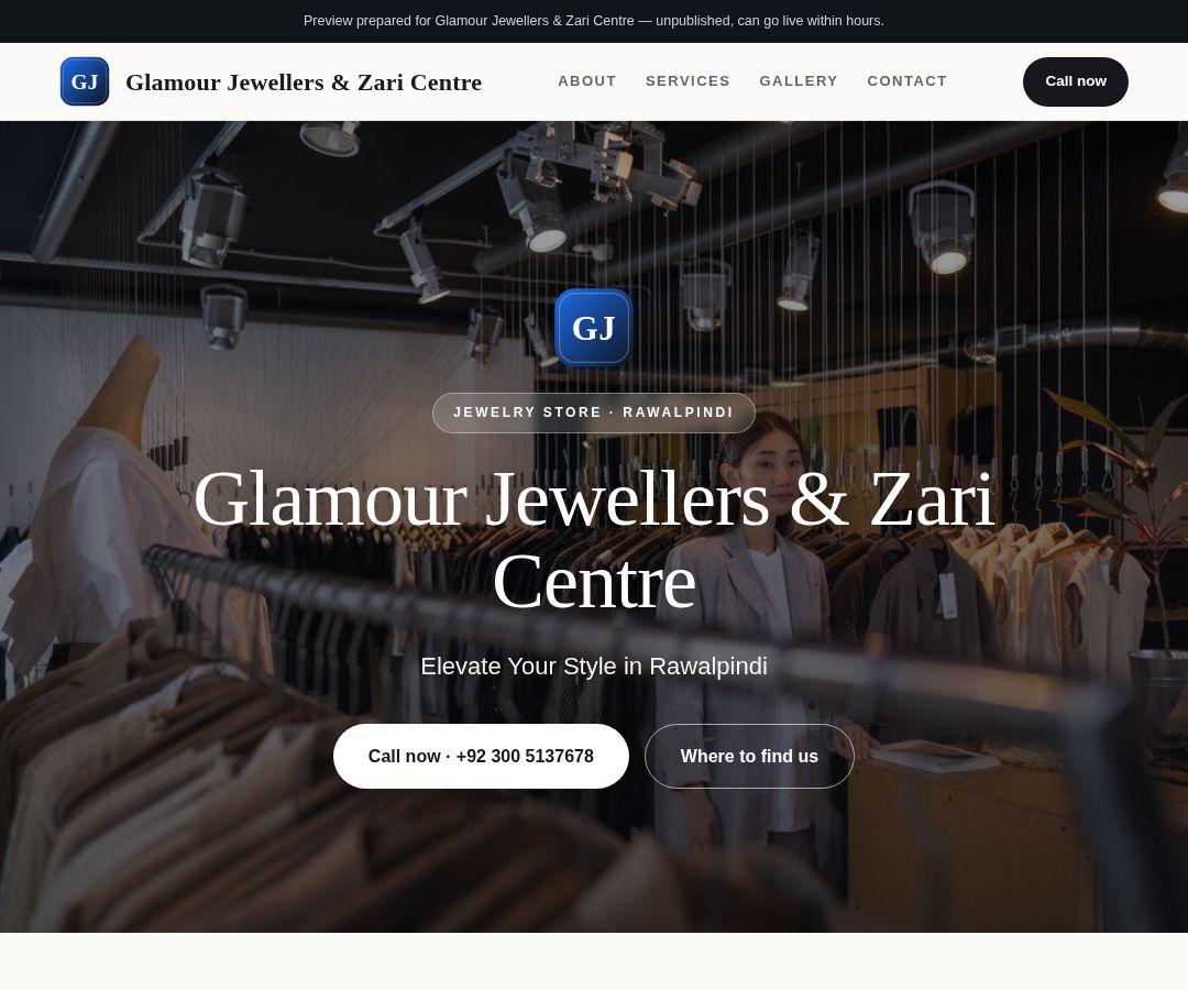 Glamour Jewellers & Zari Centre